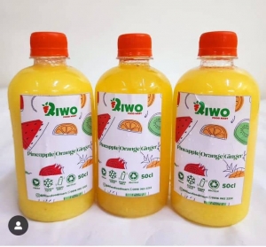 500ml Pineapple, Orange, ginger juice 