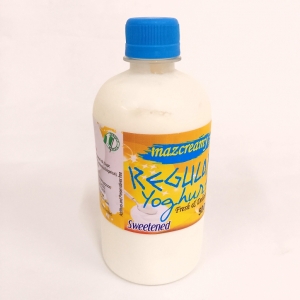500ml mazcreamy regular yogurt 